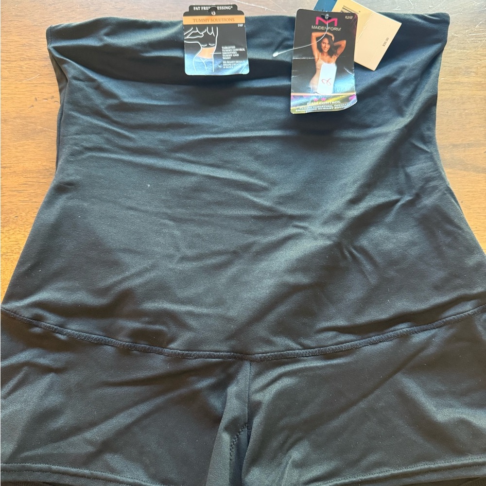 Maidenform Black Strapless Bodysuit